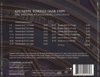 CD Giuseppe Torelli: The Original Brandenburg Concertos
