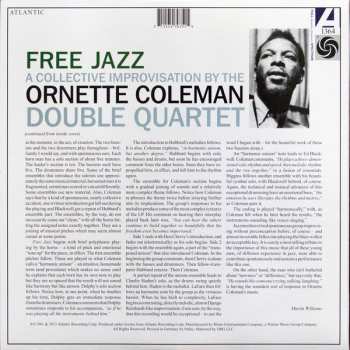 2LP The Ornette Coleman Double Quartet: Free Jazz