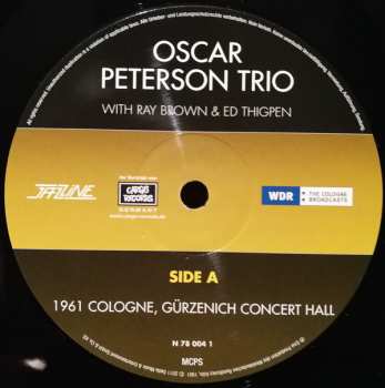 2LP Ray Brown: 1961, Cologne Gürzenich Concert Hall