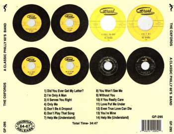 CD The Oxfords: A Classic Philly 60's Band