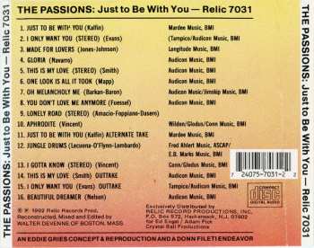 CD The Passions: Just To Be With You