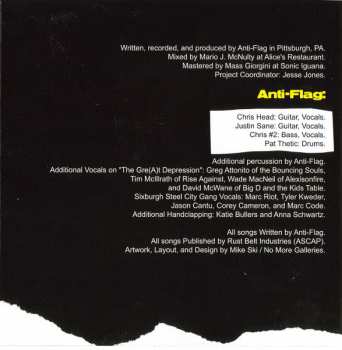 CD Anti-Flag: The People Or The Gun.