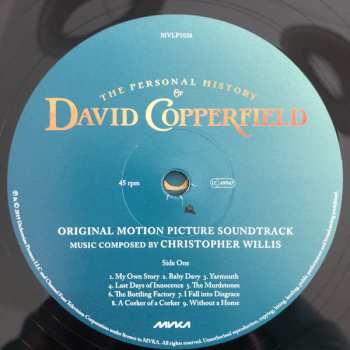 2LP Christopher Willis: The Personal HIstory Of David Copperfield (Original Motion Picture Soundtrack)