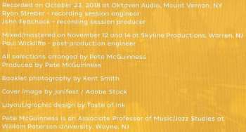 CD The Pete McGuinness Jazz Orchestra: Along For The Ride