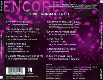 CD The Phil Norman Tentet: Encore