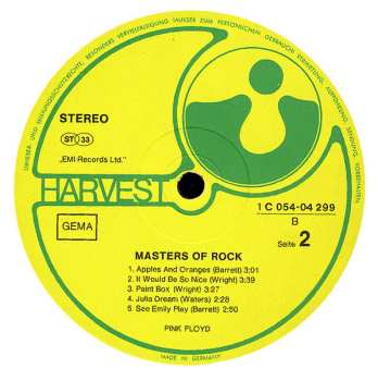 LP Pink Floyd: Masters Of Rock