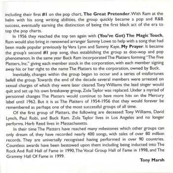 CD The Platters: The Magic Touch (The Classic Early Years 1954-1956)