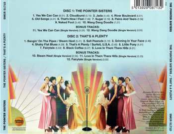 2CD Pointer Sisters: The Pointer Sisters / That's A Plenty