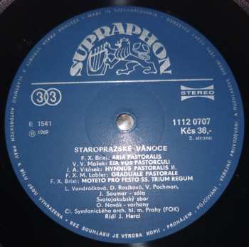 LP The Prague Symphony Orchestra: Staropražské Vánoce
