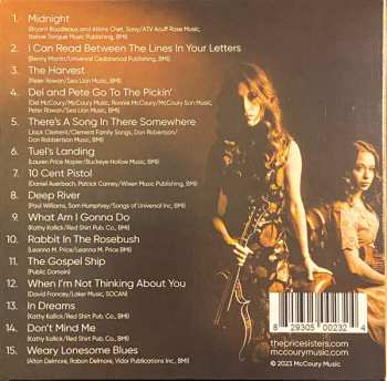 CD The Price Sisters: Between The Lines
