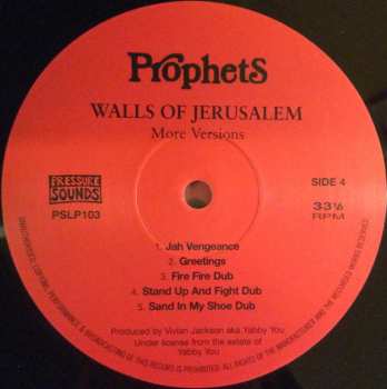 2LP The Prophets: Walls Of Jerusalem