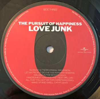 2LP The Pursuit Of Happiness: Love Junk Deluxe DLX