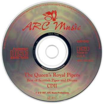 2CD The Queen's Royal Pipers: Best Of Scottish Pipes And Drums