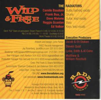 2CD The Radiators: Wild & Free