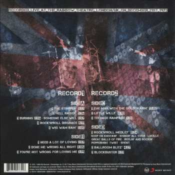 2LP The Sweet: The Rainbow - Live In The UK 1973