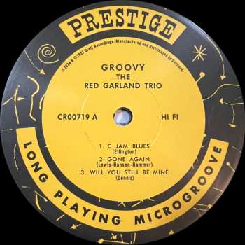 LP The Red Garland Trio: Groovy