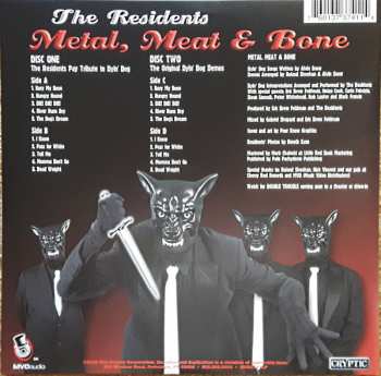 2LP The Residents: Metal, Meat & Bone (The Songs Of Dyin' Dog)