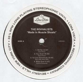 LP The Revivalists: Made In Muscle Shoals