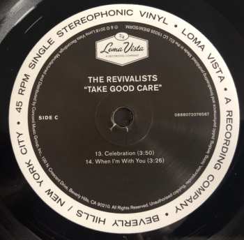 LP/SP The Revivalists: Take Good Care LTD