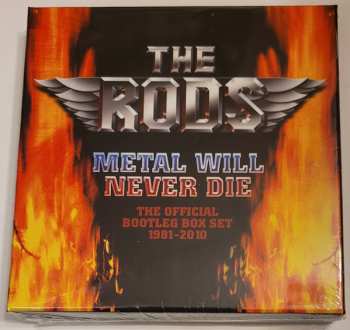 4CD The Rods: Metal Will Never Die - Official Bootleg Box Set 1981-2010