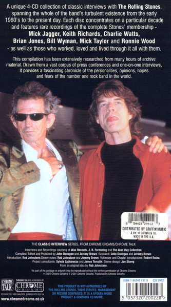 4CD/Box Set The Rolling Stones: As It Happened: The Classic Interviews