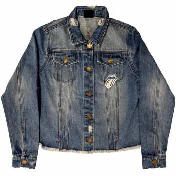Merch The Rolling Stones: Women's Denim Jacket Script
