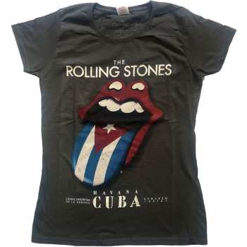 Merch The Rolling Stones: Women's Tee Havana Cuba 