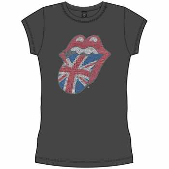 Merch The Rolling Stones: Women's T-shirt Classic Uk Tongue 