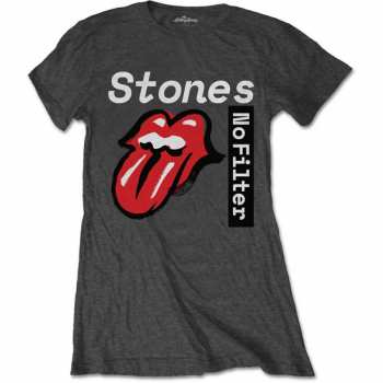 Merch The Rolling Stones: Women's T-shirt No Filter Text 