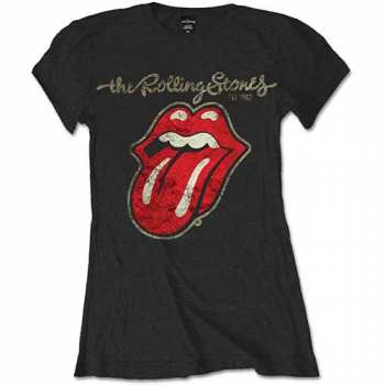 Merch The Rolling Stones: Women's T-shirt Plastered Tongue 
