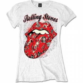 Merch The Rolling Stones: Women's T-shirt Tattoo Flash 