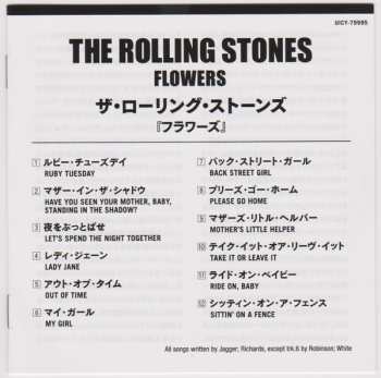 CD The Rolling Stones: Flowers