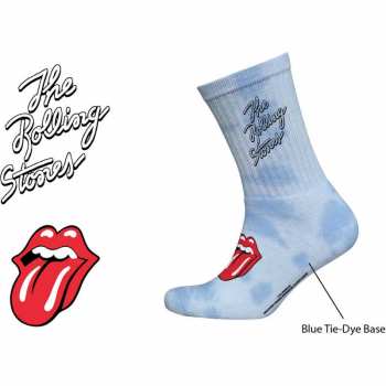 Merch The Rolling Stones: Kotníkové Ponožky Script Logo The Rolling Stones  40 - 45