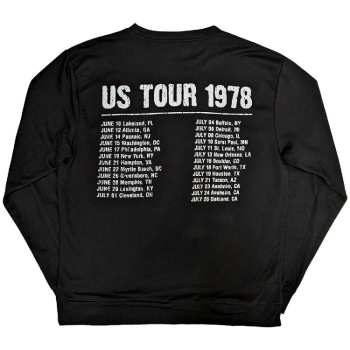 Merch The Rolling Stones: The Rolling Stones Unisex Sweatshirt: Us Tour 1978 (back & Sleeve Print) (small) S