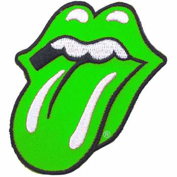 Merch The Rolling Stones: Patch Classic Tongue Green 