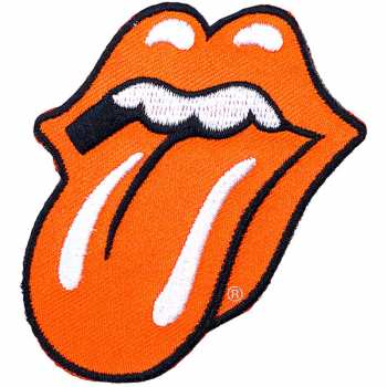 Merch The Rolling Stones: Patch Classic Tongue Orange 