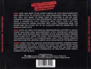 3CD The Rolling Stones: Singles Collection - The London Years