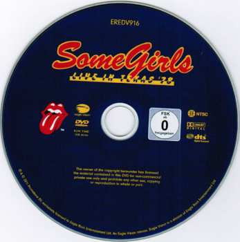 DVD The Rolling Stones: Some Girls (Live In Texas '78)