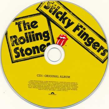 3CD/3DVD The Rolling Stones: Sticky Fingers NUM | DLX