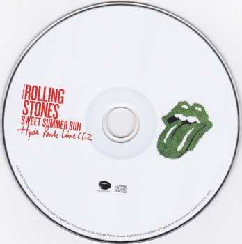 2CD/DVD The Rolling Stones: Sweet Summer Sun - Hyde Park Live 