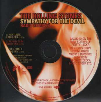 CD The Rolling Stones: Sympathy For The Devil (Radio Remixes)