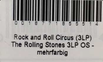 3LP/Box Set The Rolling Stones: The Rolling Stones Rock And Roll Circus