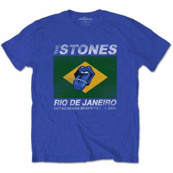 Merch The Rolling Stones: T-shirt Copacabana Blue 