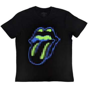 Merch The Rolling Stones: T-shirt Distorted Tongue
