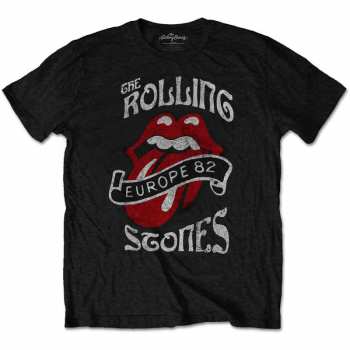Merch The Rolling Stones: T-shirt Europe '82 Tour 