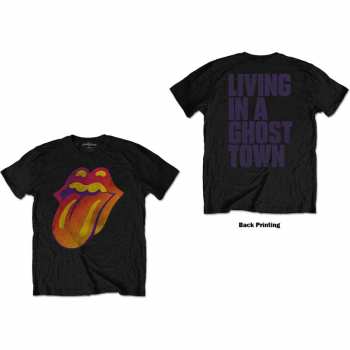 Merch The Rolling Stones: Tričko Ghost Town Distressed  S