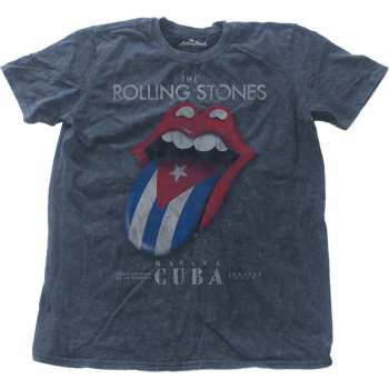 Merch The Rolling Stones: T-shirt Havana Cuba 