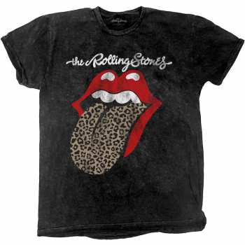 Merch The Rolling Stones: T-shirt Leopard Tongue