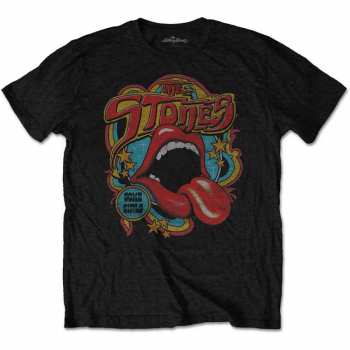 Merch The Rolling Stones: Tričko Retro 70s Vibe  S