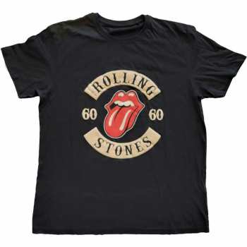 Merch The Rolling Stones: T-shirt Sixty Biker Tongue